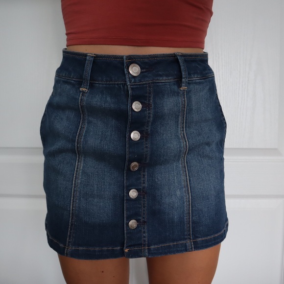American Eagle Outfitters Dresses & Skirts - Denim Button Down Skirt